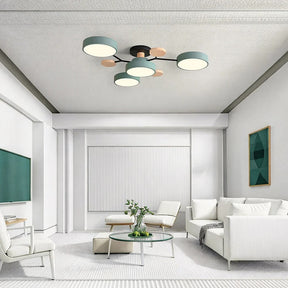 Lustre LED de Teto Semi Embutido com Eficiência Energética