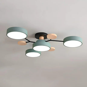 Lustre LED de Teto Semi Embutido com Eficiência Energética