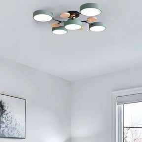 Lustre LED de Teto Semi Embutido com Eficiência Energética