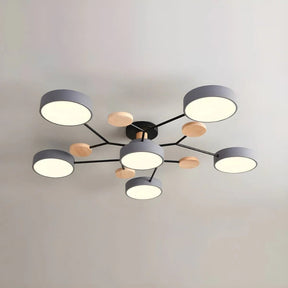 Lustre LED de Teto Semi Embutido com Eficiência Energética