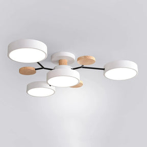 Lustre LED de Teto Semi Embutido com Eficiência Energética