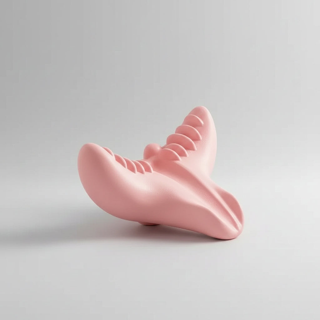 Almofada de Pescoço Ergonômica Auxiliar de Relaxamento e Massagem Cervical
