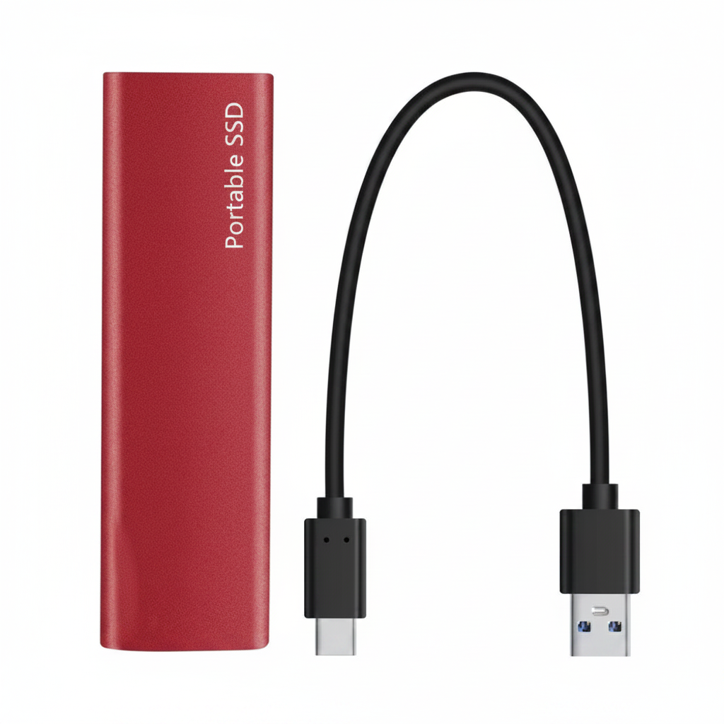 SSD Portátil Externo USB de Alta Velocidade Plug and Play