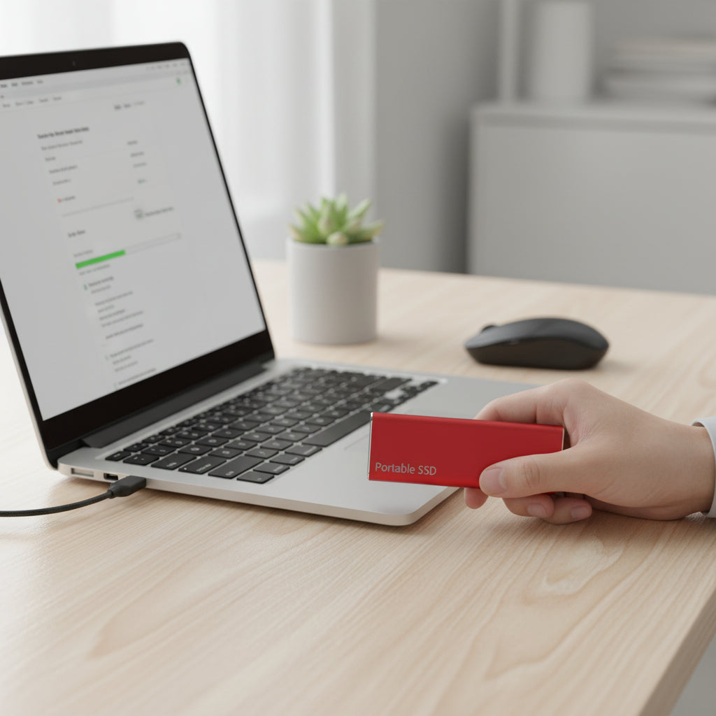 SSD Portátil Externo USB de Alta Velocidade Plug and Play