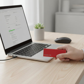 SSD Portátil Externo USB de Alta Velocidade Plug and Play
