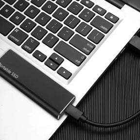 External Hard Drive Portable SSD USB C Storage Device Compact Design