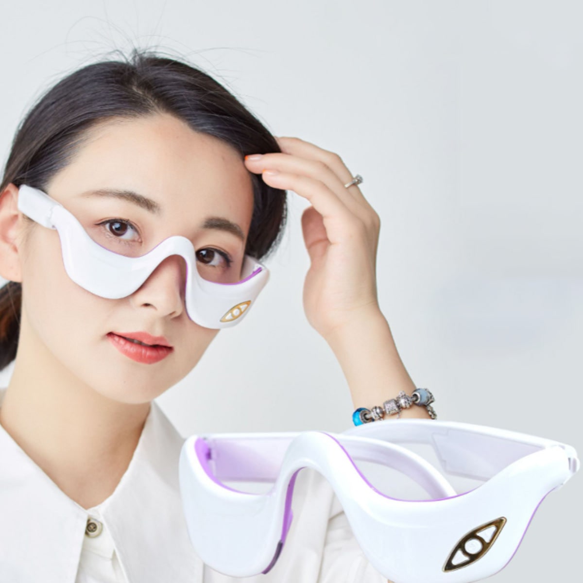 Massageador de Olhos Dispositivo de Cuidados com a Pele Ferramenta de Rejuvenescimento