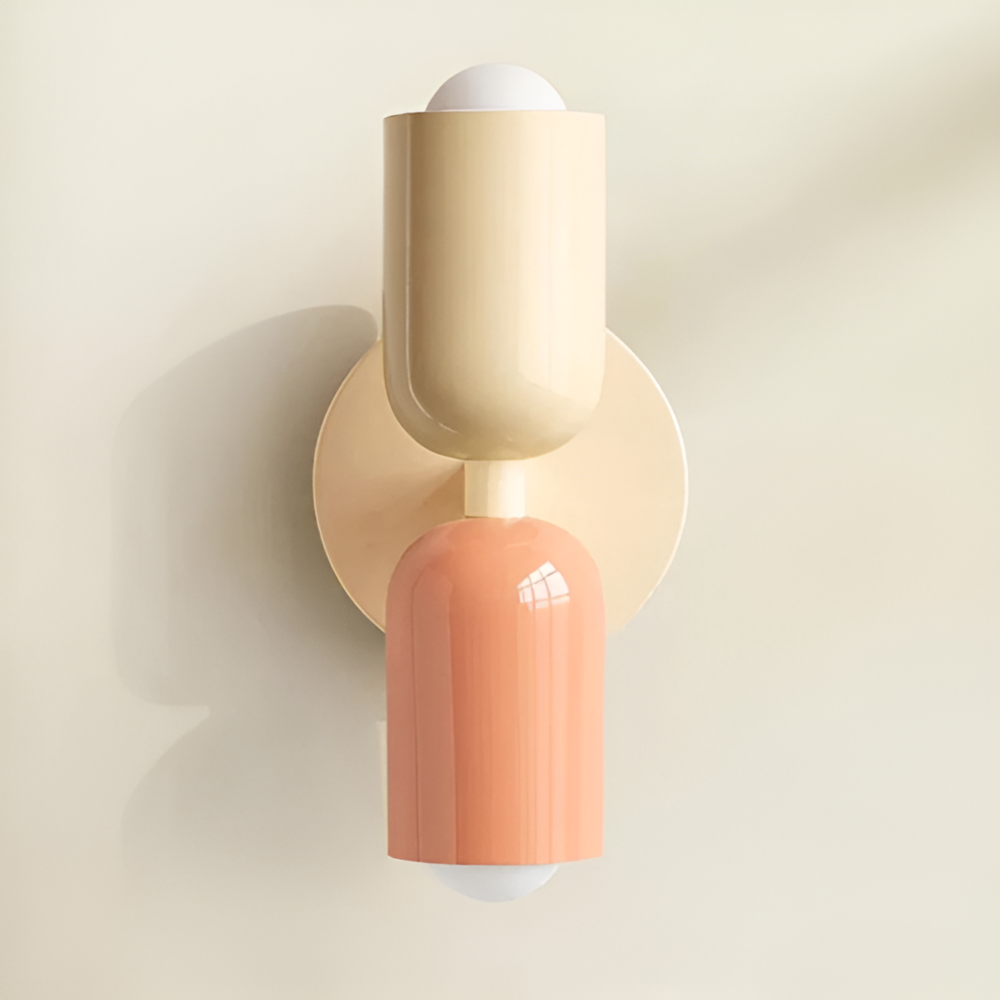 Luminária de Parede Nordic DualGlow | Design Moderno de LED com Iluminação Dupla