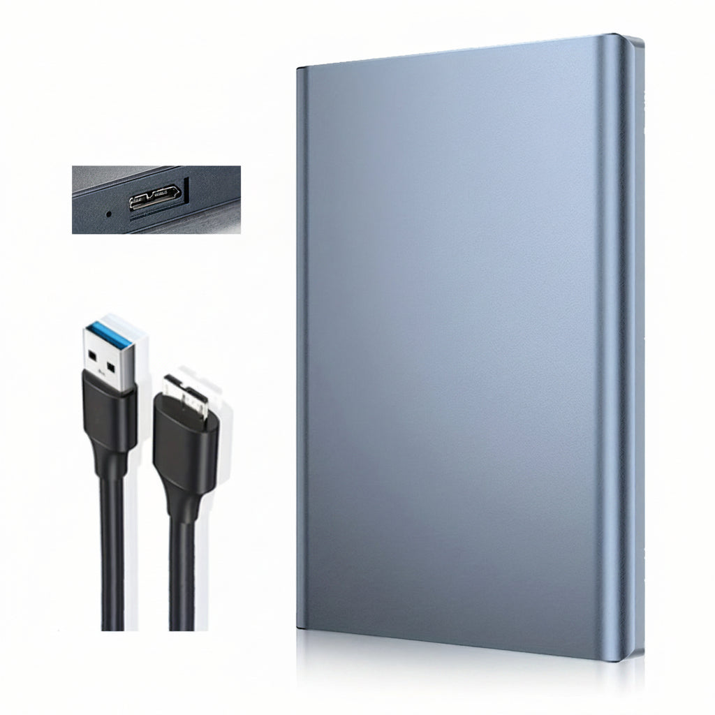 SSD Portátil de Drive Externo 320GB USB Slim Armazenamento para Laptop