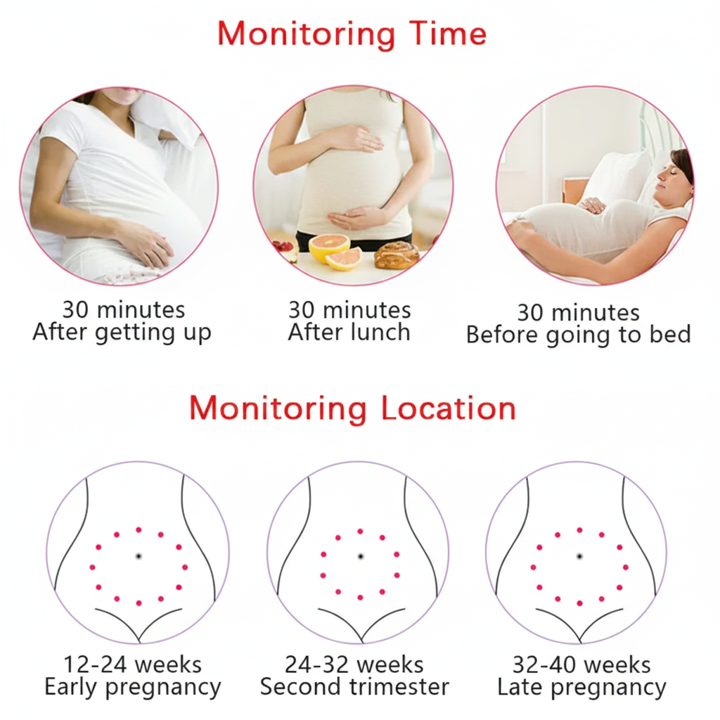 Dispositivo Portátil de Monitoramento de Frequência Cardíaca Fetal com Visor Digital