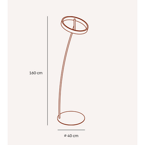 Floor Lamp LED Lighting Remote Control Adjustable Design