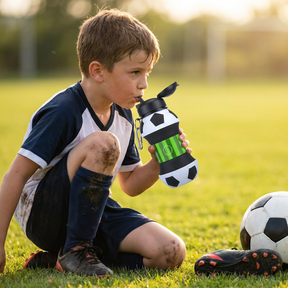 Garrafa de Água Dobrável Retrátil à Prova de Vazamentos para Esportes e Academia