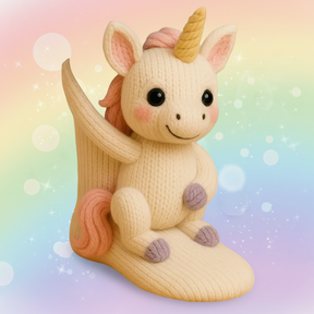 Meias Divertidas com Design de Bichinhos Fofos em Tricô