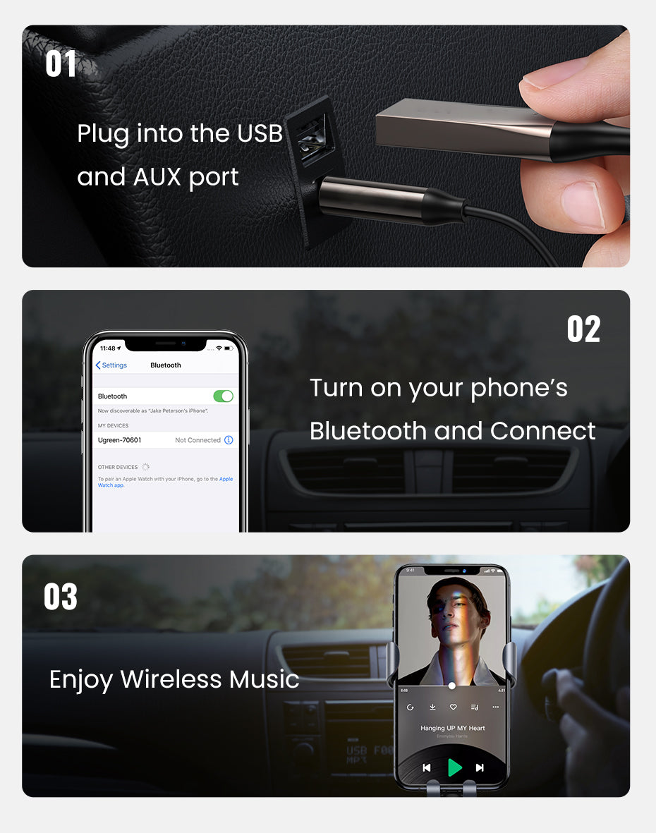 Adaptador Bluetooth Auxiliar
