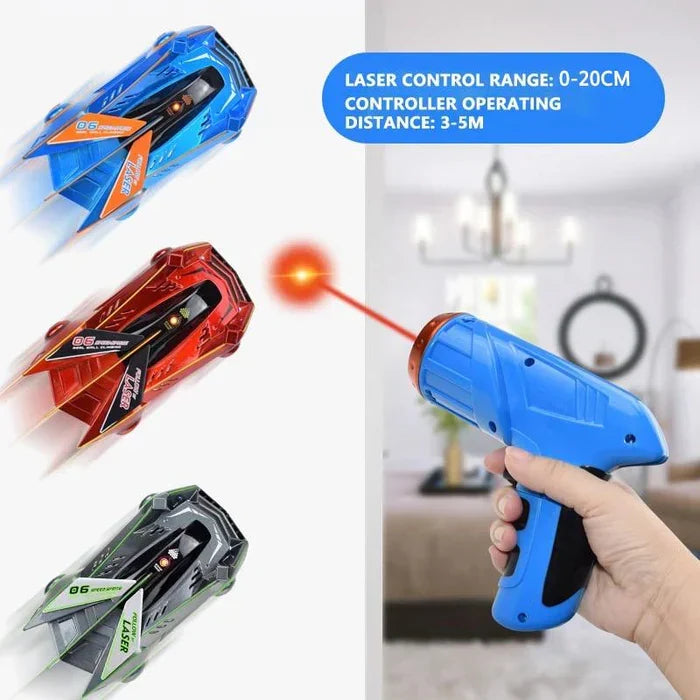 Carro de Controle Remoto a Laser que Desafia a Gravidade
