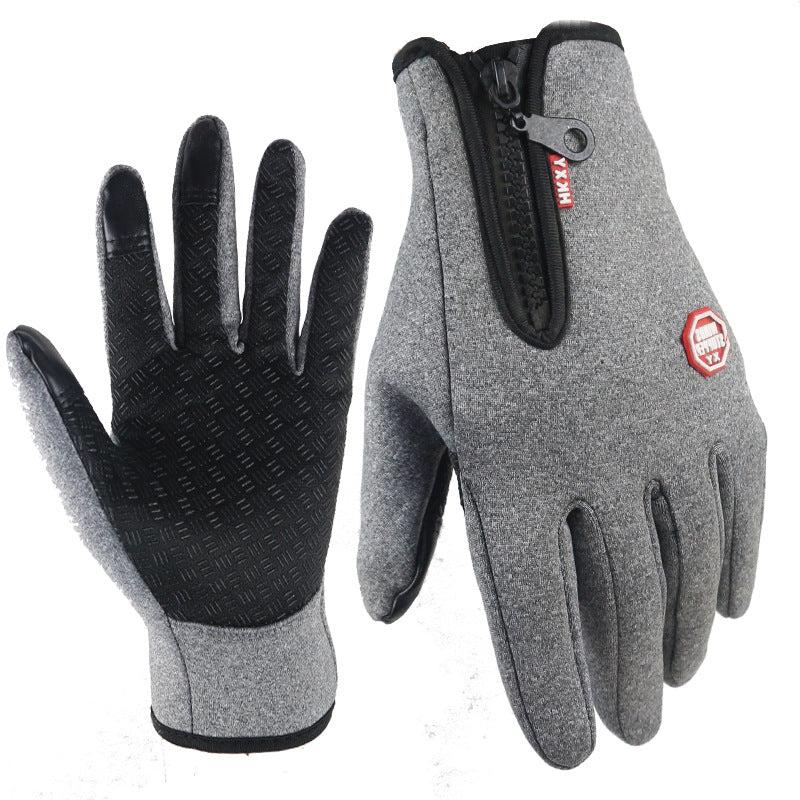 Luvas Térmicas Ultrafinas - Luvas de Fleece de Inverno Unissex com Tela Sensível ao Toque
