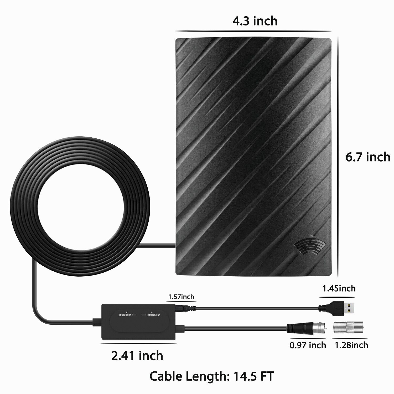 Antena Digital HDTV 4K