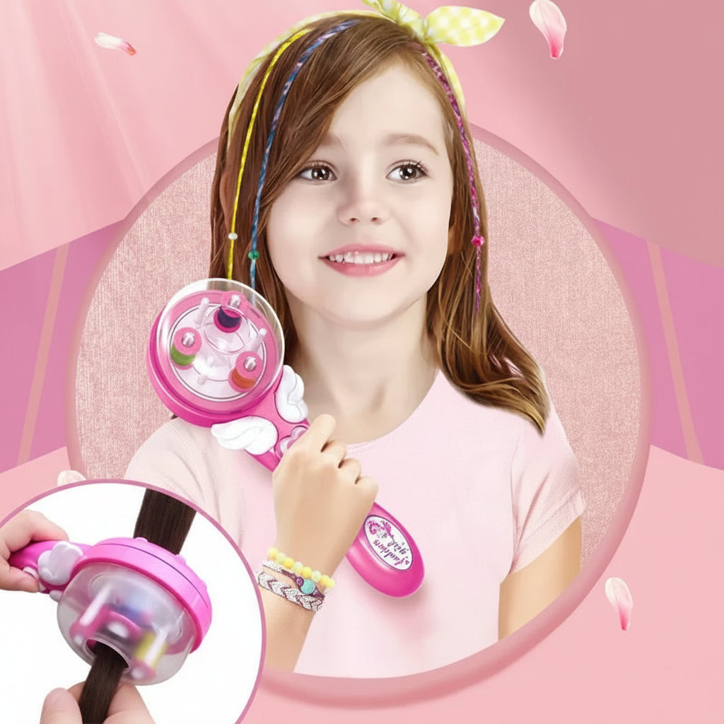Ferramenta de trançar cabelo, dispositivo de trançar, ferramenta de fácil uso para trançar cabelo