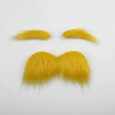 Adhesive Mustache and Eyebrow Costume Set