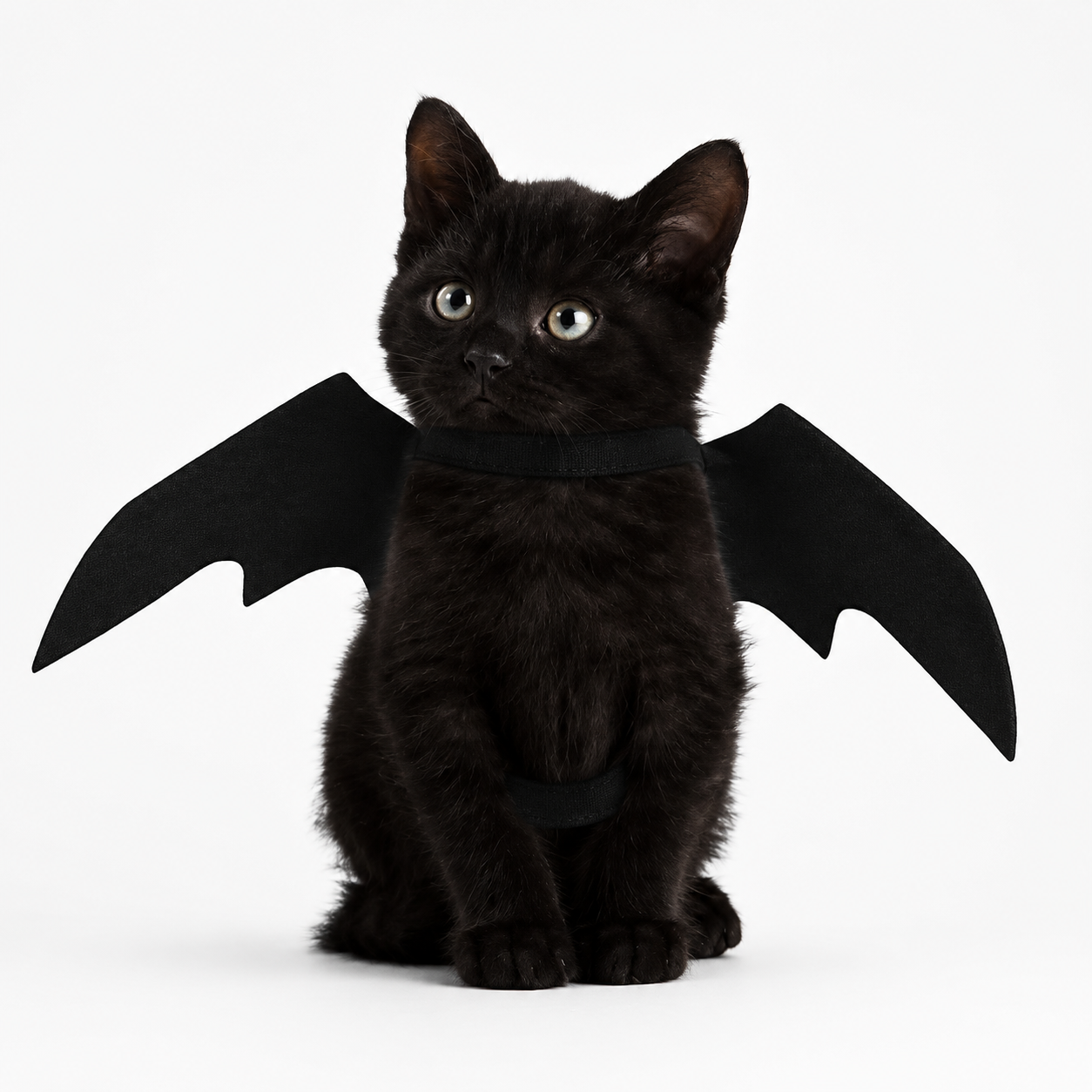 Acessórios de Halloween Fantasia de Morcego para Pet