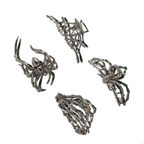 Acessórios de Halloween Presilhas de Cabelo Designs de Aranha e Morcego