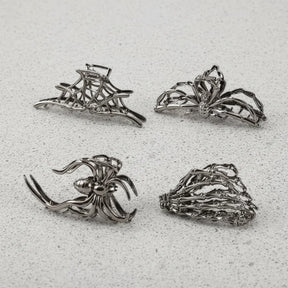 Acessórios de Halloween Presilhas de Cabelo Designs de Aranha e Morcego
