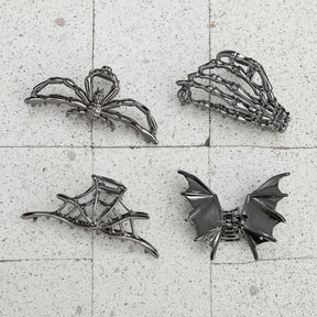 Acessórios de Halloween Presilhas de Cabelo Designs de Aranha e Morcego