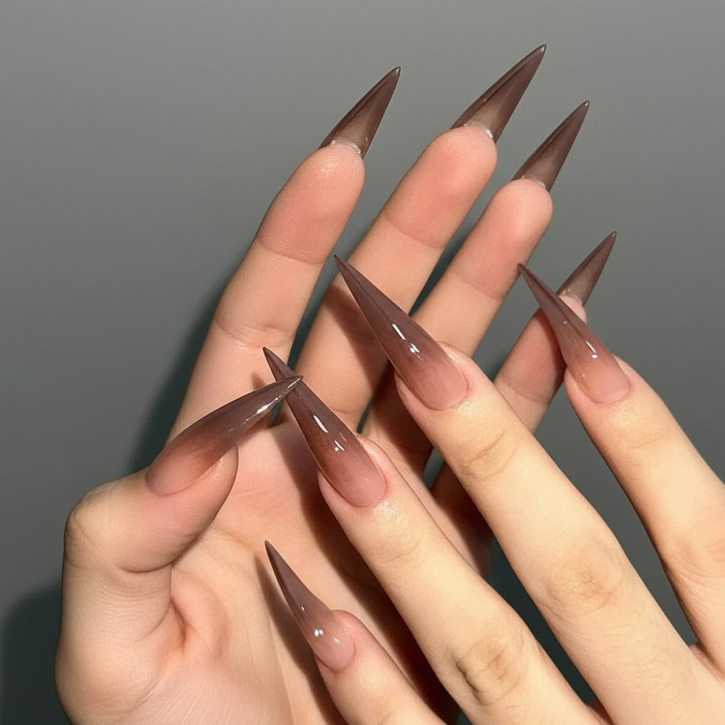 Acessórios de Halloween Unhas de Halloween Unhas Postiças Reutilizáveis