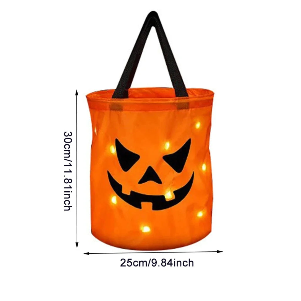 Acessórios de Halloween, Bolsa de LED Reutilizável Multiuso