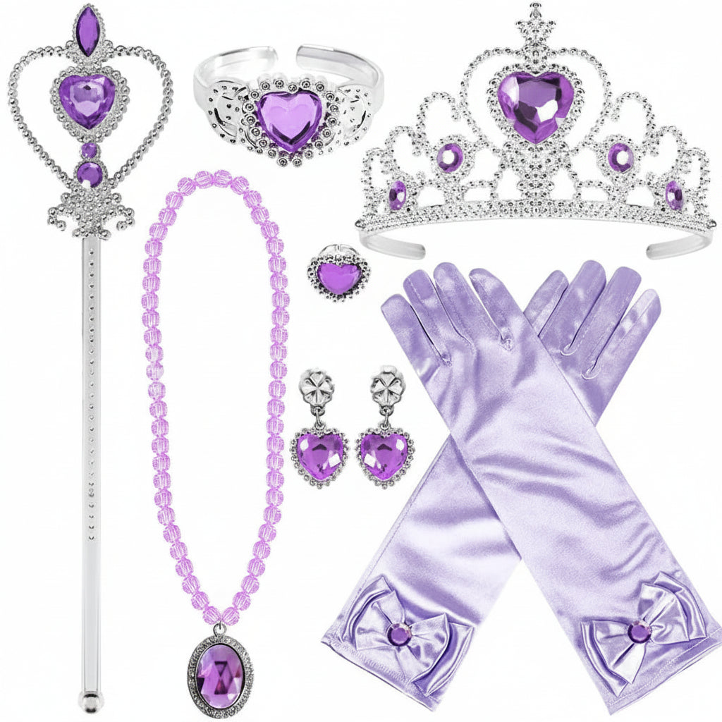 Princess Costume Necklace and Earring Set