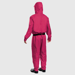 Halloween Costume Jumpsuit Mask Party Outfit