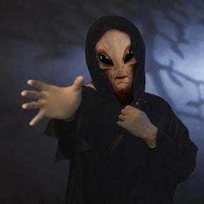 Fantasias de Halloween Máscara de Alienígena Festa Assustadora