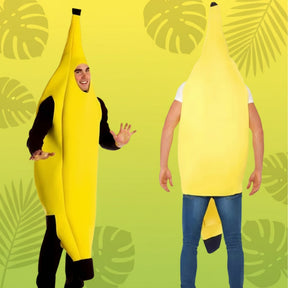 Fantasia de Banana para Adultos de Halloween