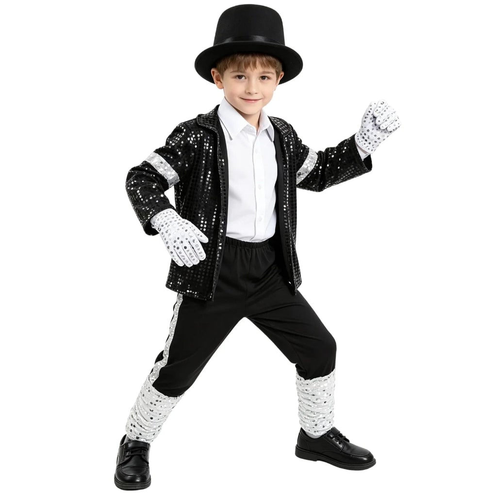 Fantasia de Halloween Cosplay Conjunto de Lantejoulas