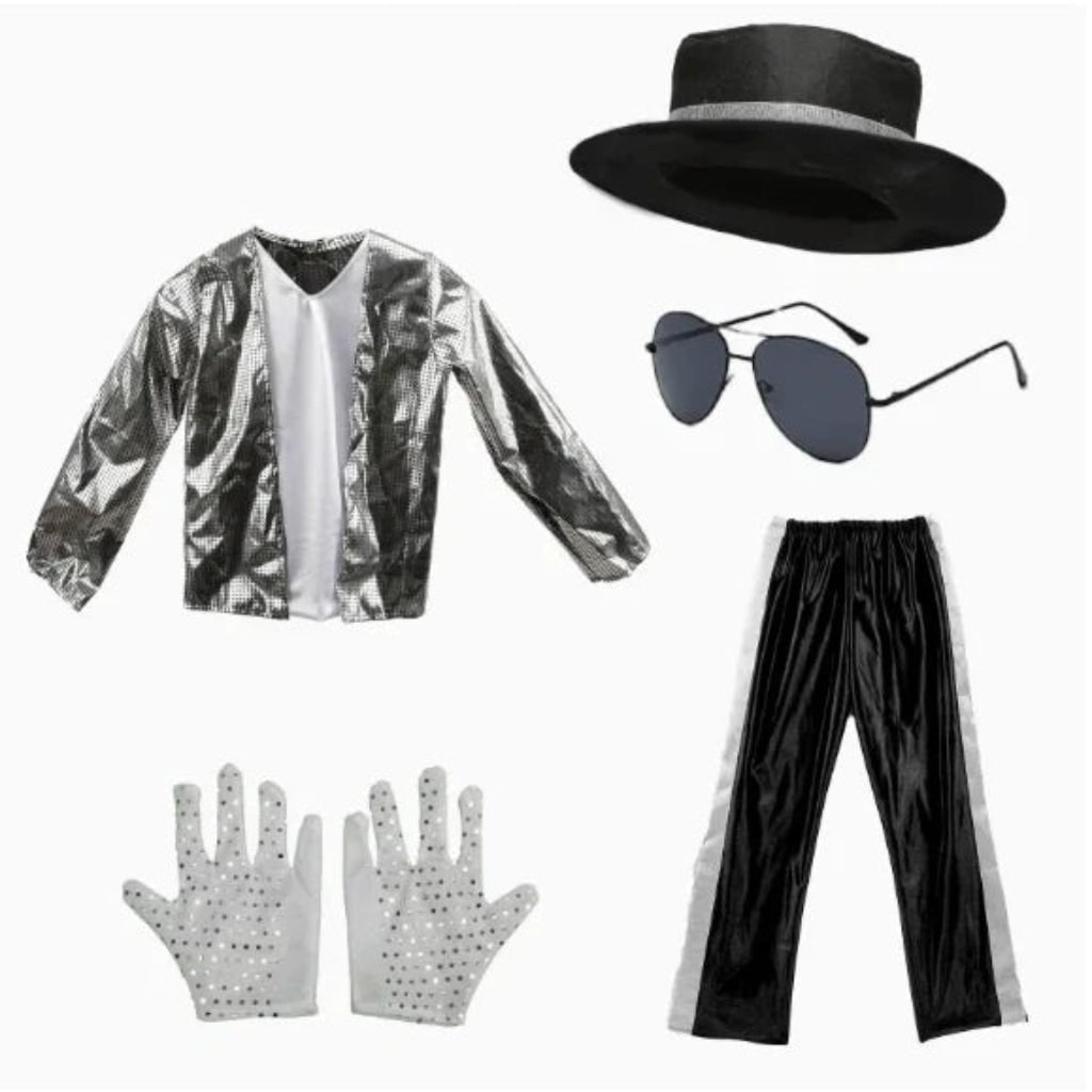 Fantasia de Halloween Cosplay Conjunto de Lantejoulas