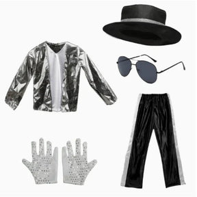 Fantasia de Halloween Cosplay Conjunto de Lantejoulas