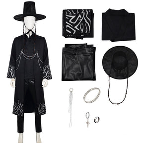 Halloween Costume Korean Hanbok Cosplay Party Outfit