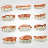 Dentes Falsos para Fantasia de Halloween Divertidos para Festa de Halloween