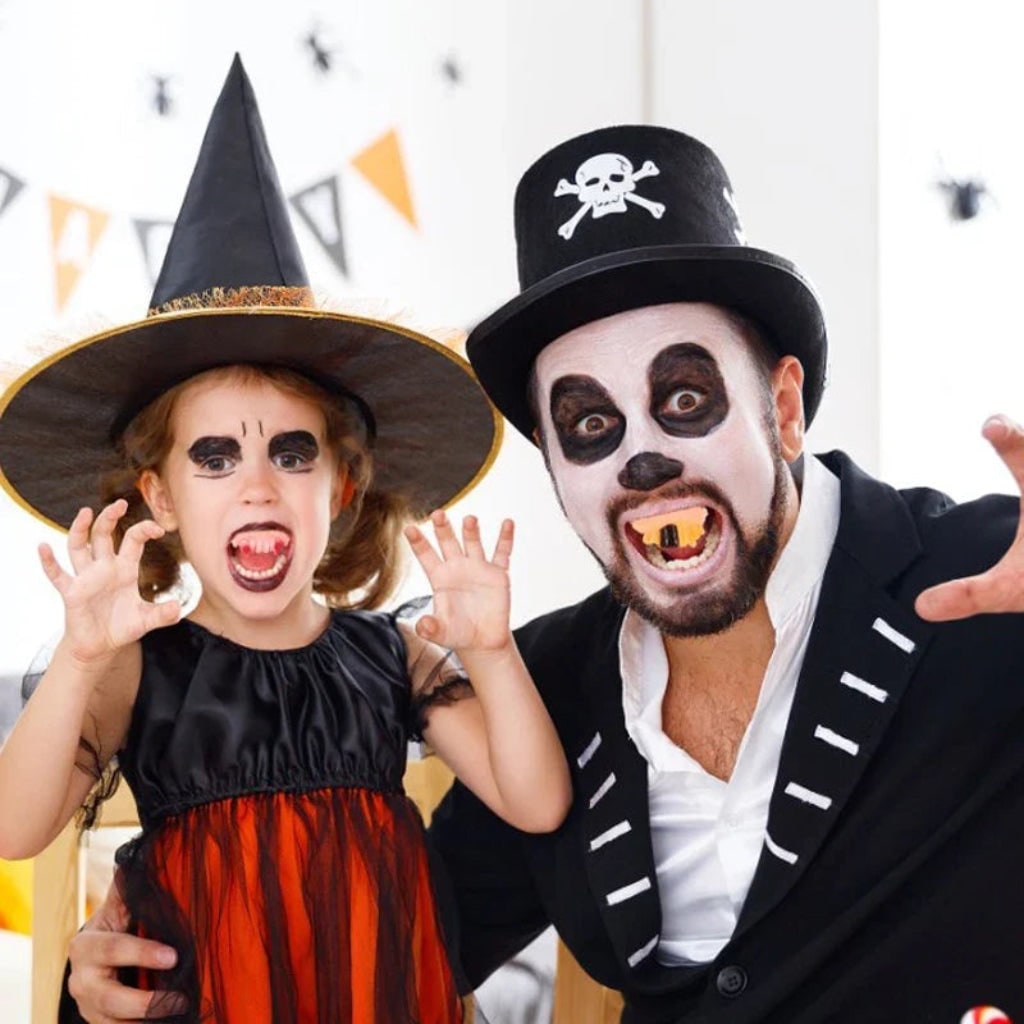 Dentes Falsos para Fantasia de Halloween Divertidos para Festa de Halloween