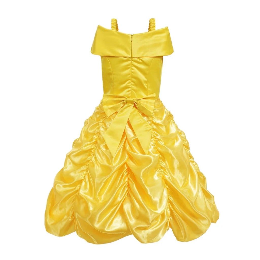 Fantasia de Halloween Infantil Vestido de Princesa Luxo