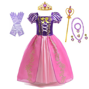 Fantasia de Princesa para Meninas para o Halloween