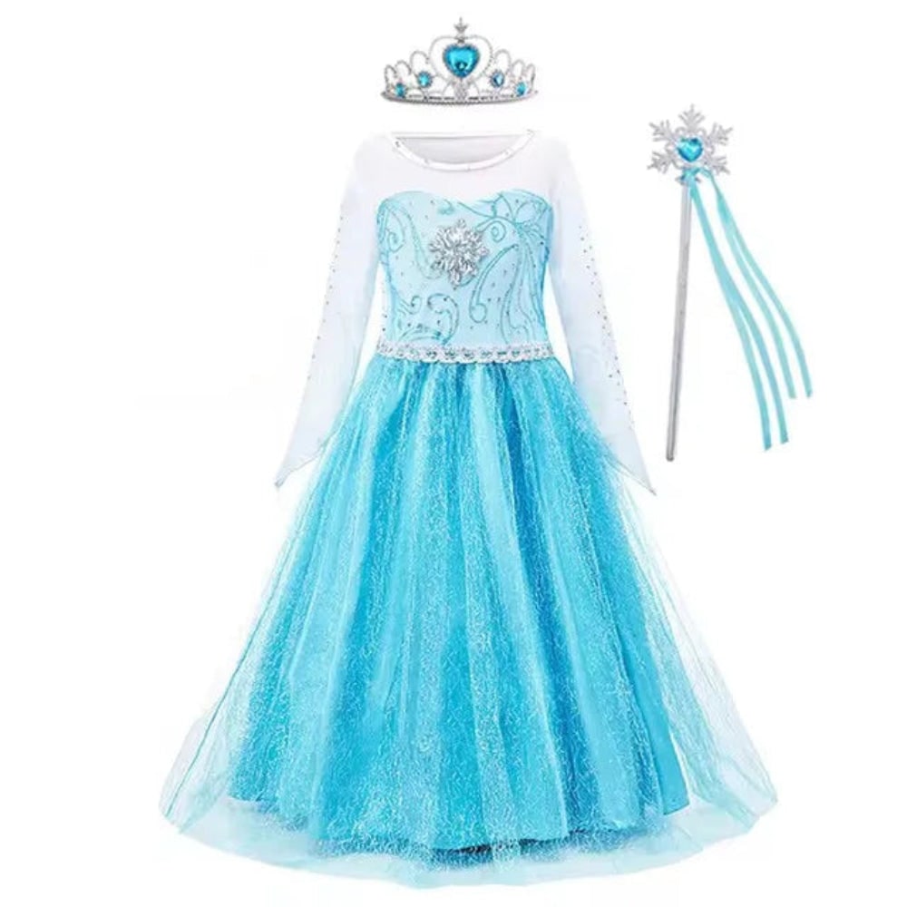 Fantasia de Princesa para Meninas para o Halloween
