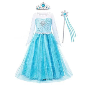 Fantasia de Princesa para Meninas para o Halloween