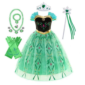 Fantasia de Princesa para Meninas para o Halloween