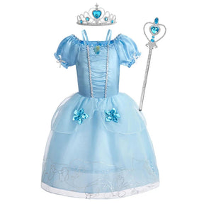 Fantasia de Princesa para Meninas para o Halloween