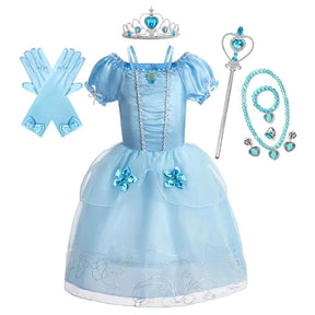 Fantasia de Princesa para Meninas para o Halloween