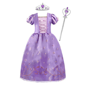 Fantasia de Princesa para Meninas para o Halloween