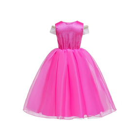 Vestido de Princesa para Festa de Halloween Infantil Feminino