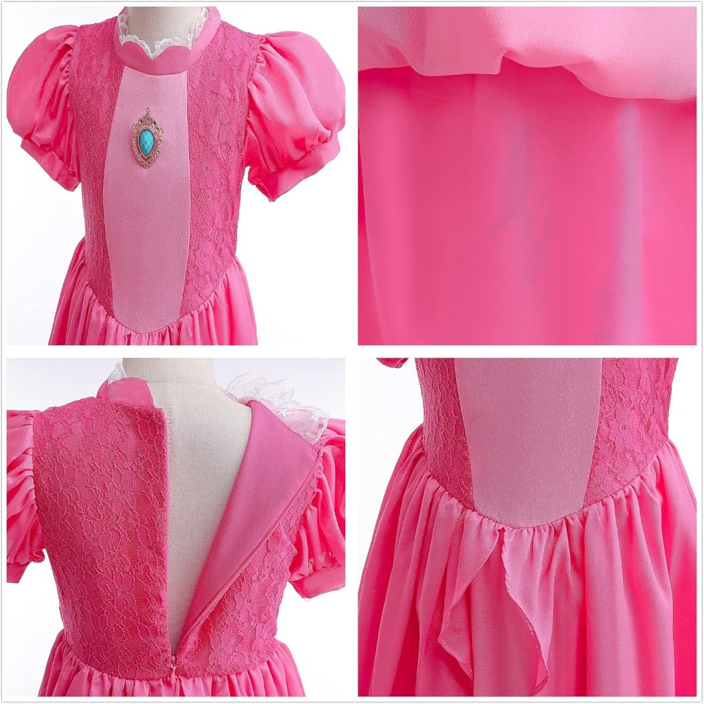 Conjunto de Fantasia de Princesa para Festa Infantil Feminina