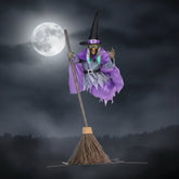 Decoração de Halloween de Bruxa Pendurada para Quintal